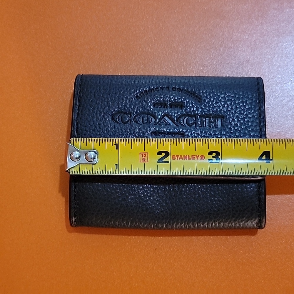 Coach Brown Leather Coin/ CardHolder - Picture 6 of 14